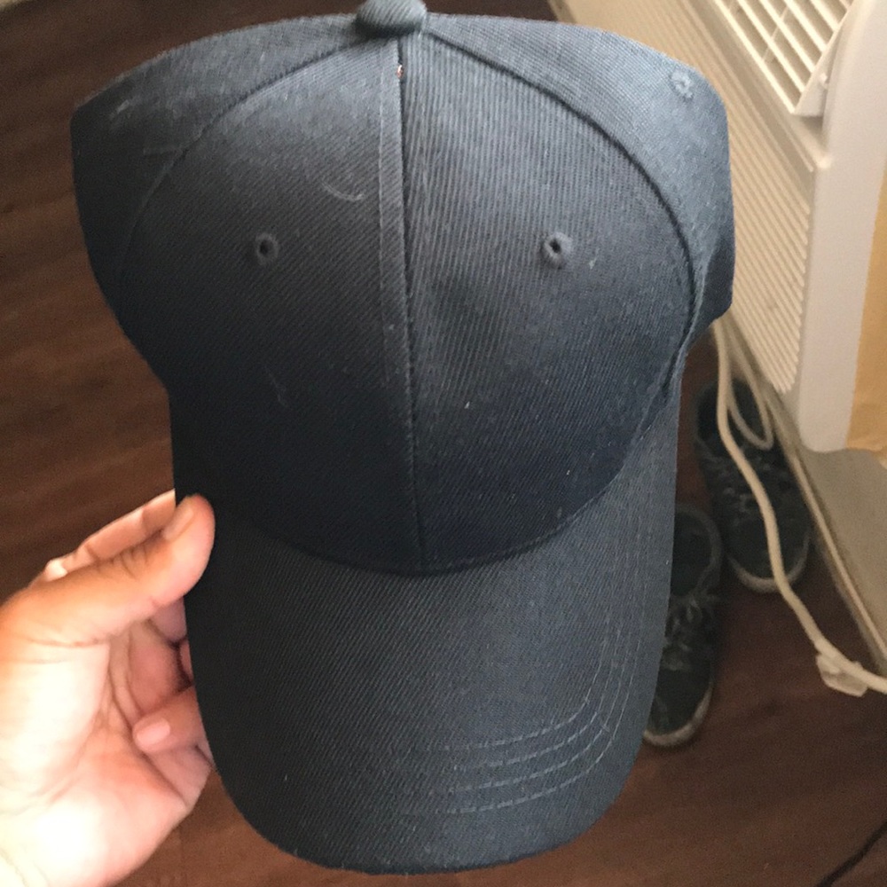 Brand new black hat never worn